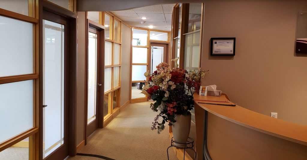 Our company office. We're located close to downtown Edmonton and our doors are open to visitors